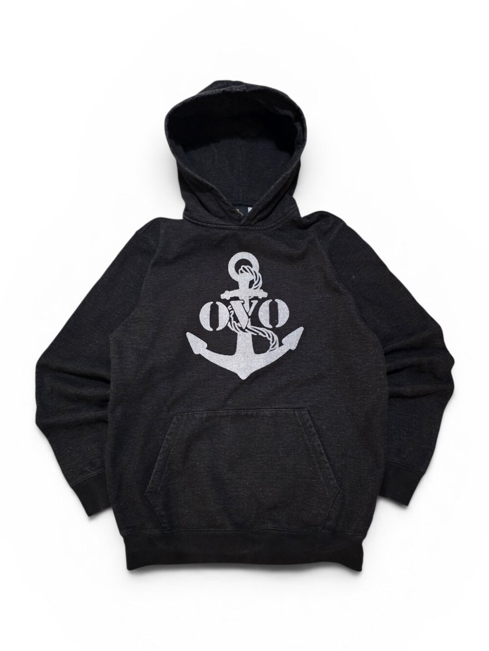 OVO Black Anchor Graphic Hoodie